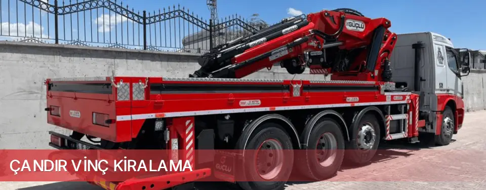 Çandır İlçemi Vinç Kiralama
